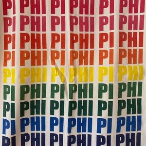 Pi Phi Multicolor Tank 😇
